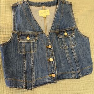 Universal Thread Blue Denim Vest